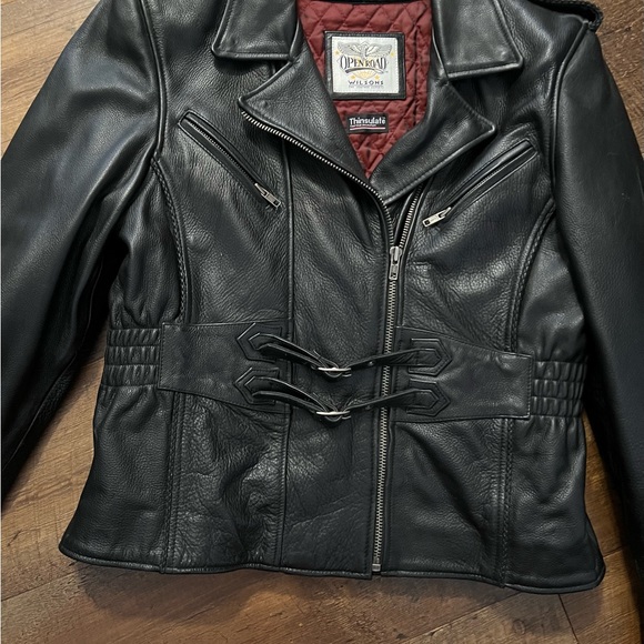 Open Road Wilson’s Leather Motorcycle Jacket - Picture 2 of 8